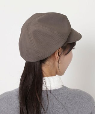 MOONBAT FURLA(フルラ)キャスケット UVカット サイズ調整 手洗い可能 日本製 ブラウン