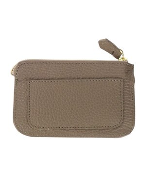 Regalo Felice 【バッグとセットで持っても可愛い / カードが入る / キーチェーン付き】小物ケース / REGALO GYG(グレージュ)