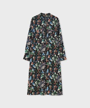 Paul Smith Number Floral ワンピース ブラック