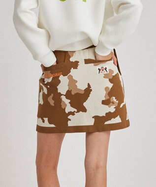 PW CIRCULUS 【WOMEN】ピント柄 ニットスカート ベージュ系5