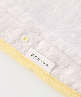 UCHINO マシュマロガーゼ&パイル　ベビースリーパー イエロー