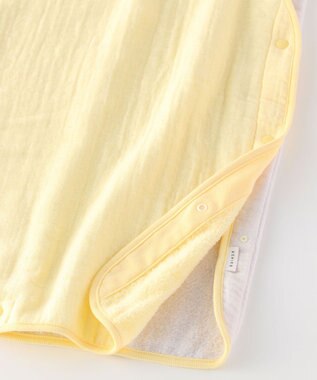 UCHINO マシュマロガーゼ&パイル　ベビースリーパー イエロー