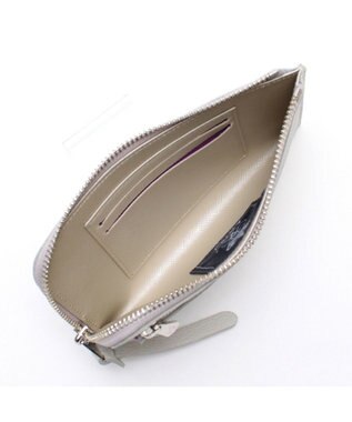 A.D.M.J. 【牛革】モーツァルト/スパニッシュレザーオーガナイザーパース（背面ファスナーポケット） ホワイト