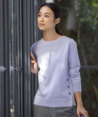 CLEAR LIGHT WOOL ボートネック ニット / J.PRESS LADIES L