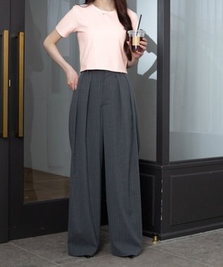 WEGO 【7色/SMLサイズ展開】コンパクトフィットT ライトピンク