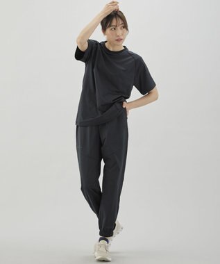 CW-X 【UNISEX】 CW-X トップス ハイゲージニットＴシャツ 半袖 3分袖 Ｕネック UVカット率90%以上(本体) 吸汗速乾(本体) ユニセックス DLR175 /ワコール