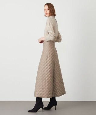 BEIGE， SAULTY / フレアスカート Taupe