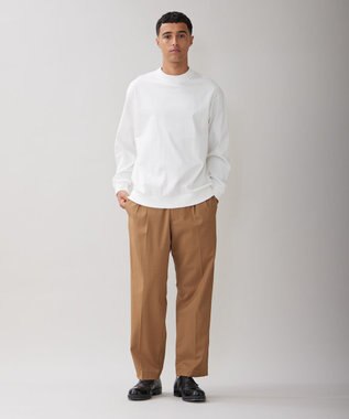 UNFILO MENS コットン クルーネックTEE [23年秋冬商品] シロ