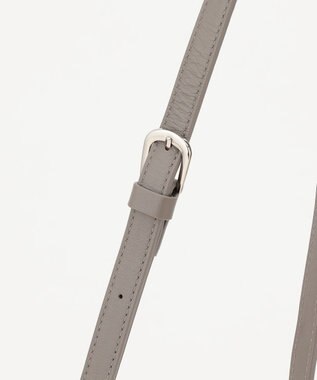 Y'SACCS ドットジャカード　ミニポシェット グレージュ