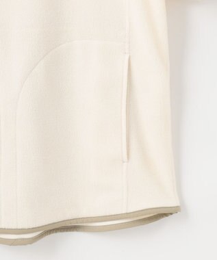 JOSEPH ABBOUD MOUNTAIN 【ライトシャツアウター】ハイカウントマイクロフリースシャツ アイボリー系