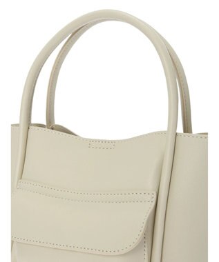 Green Parks ＯＴＯ．ＨＡ．太ベルト合皮バッグ Ivory