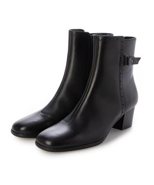 ing <ing>クラシックトラッドヒールブーツ ブラック