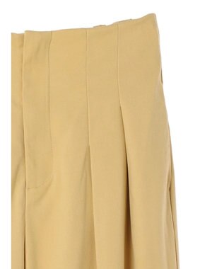 Green Parks ・Ｐｅｔｉｔ　Ｆｌｅｕｒ　ハイウエストワイドパンツ Yellow