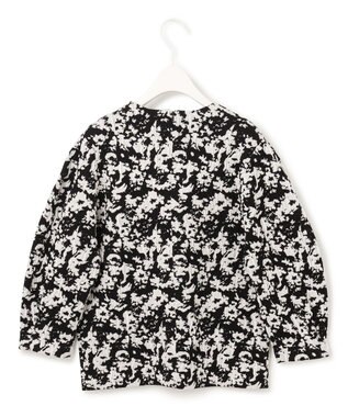 ICB 【洗える】 PEハイゲージJQ ニット ブラック×オフホワイト系