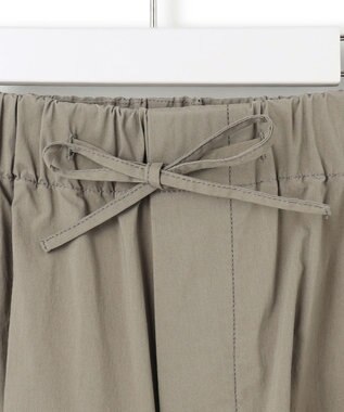 23区 L 【SLOW/好評につき新色追加】ミリタリーストレッチタフタ  カーゴパンツ カーキ系