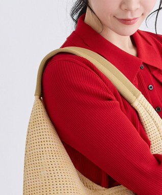 ROOTOTE 3582【ルートート】LT.ラウンド.メッシュ.ニット-A 02：ベージュ