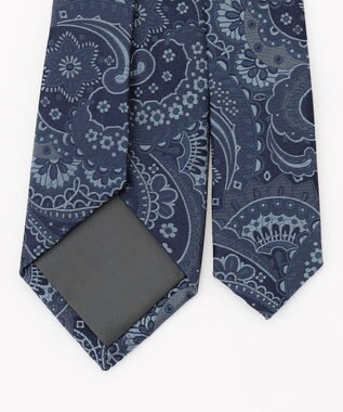 JOSEPH HOMME 【日本製】ペイズリージャガード　ネクタイ ネイビー系7