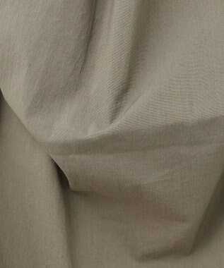 23区 L 【SLOW/好評につき新色追加】ミリタリーストレッチタフタ  カーゴパンツ カーキ系