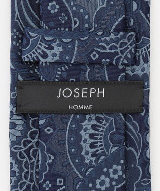 JOSEPH HOMME 【日本製】ペイズリージャガード　ネクタイ ネイビー系7