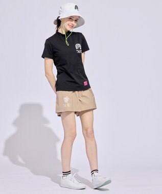 PW CIRCULUS 【ｗOMEN】TURTLE MOTIFイージーショーツ ゴルフウェア レディース ベージュ系