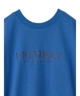 Green Parks ７分袖ロゴミニ裏毛トレＴＥＥ Blue