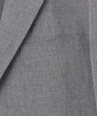 J.PRESS MEN 【J.PRESS ORIGINALS】Magic Cuba Wool Cotton Hopsack 3B Jacket / Made in Japan ライトグレー系