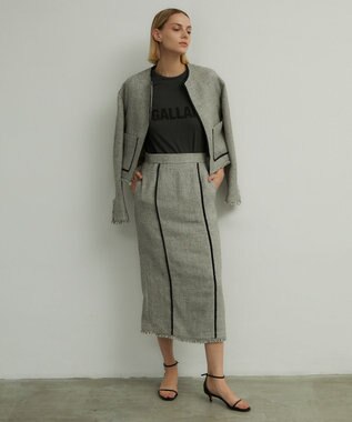 BEIGE， BABETTE / Iラインスカート Monotone