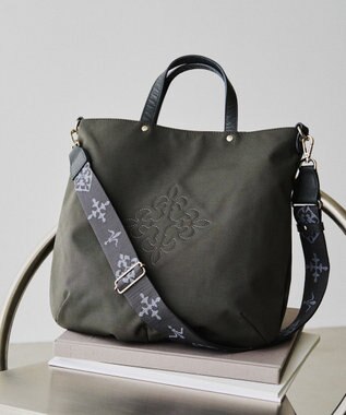 russet 《15か月連続！ブランド月間ランキング1位》コーデュラナイロン2WAYトートバッグ(CE-1404-WEB) Gray