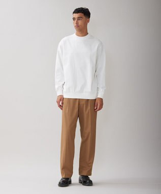 UNFILO MENS コットン クルーネックTEE [23年秋冬商品] シロ