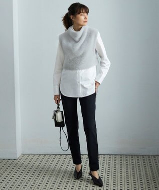 ICB 【人気のためさらに新色追加・全5色展開】 3ピースチャームバッグ ブラック×パイソン