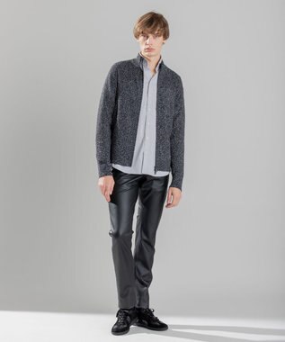 JOSEPH HOMME 【感動的な滑らかさと弾力】シンセティックレザー / CIGAR 5P ブラック系