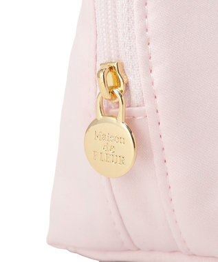 Maison de FLEUR 《セット商品》ダブルリボンギャザートート・ポーチ Light Pink