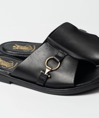 BONTRE 【BONTRE/ボントレ】ベルトフラットサンダル/20901-RS ブラック