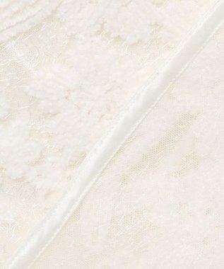 23区 【GOLD LABEL】フロッキーエンブロイダリー ブラウス ホワイト系