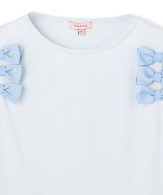TOCCA BOW PARTY Tシャツ ブルー系