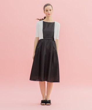 TOCCA 【洗える！&UV CUT】TREFOIL ボレロ アイボリー系