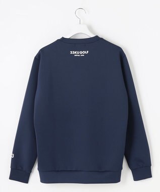 23区GOLF 【MEN】『PEANUTS』コラボプリントトレーナー ネイビー系