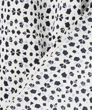 23区 S 【先行予約】カレイドスコーププリント バンドカラー ブラウス アイボリー系5