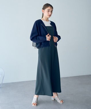 YECCA VECCA 【2点SET】ブルゾンセットキャミワンピース