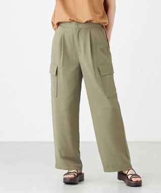 SHARE PARK LADIES サイドポケットブッチャーパンツ