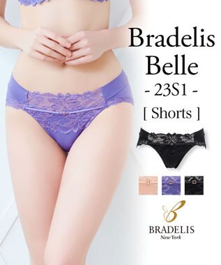 BRADELIS New York 【BRADELIS New York】　ベルスタイルショーツ23S1 ヴァイオレット