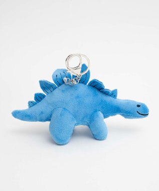 WEGO ザウルスぬいぐるみキーホルダー ブルー