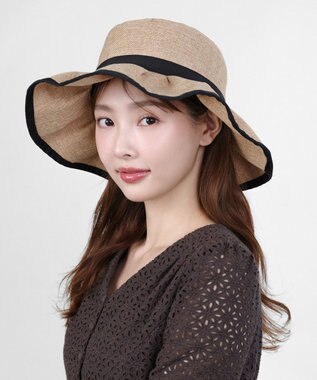  【UV99%以上カット・吸水速乾・抗菌防臭・洗える・サイズ調整可】FRILL HAT ハット