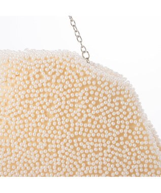 UNBILLION カシュカシュ cachecache / パール調ビーズ口金バッグ LBE