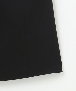 自由区 FORMAL 【洗える/縦横ストレッチ】セオプラスエス横二重ジャケット＋ワンピース ブラック系