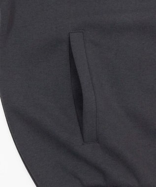 WEGO 【ユニセックス着用ITEM/SMLサイズ展開】ボンディングZIPパーカー ブラック中濃色