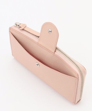 airlist Lファスナー長財布 シャルール ピンク