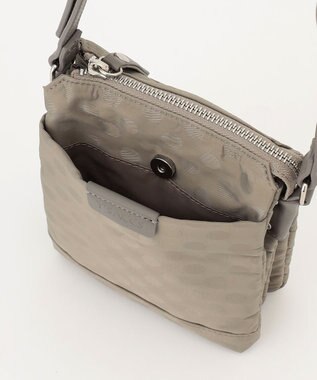 Y'SACCS ドットジャカード　ミニポシェット グレージュ