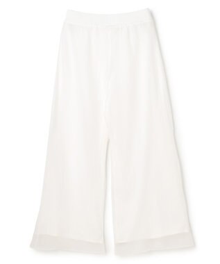 uncrave バルキーシアーニット ワイドパンツ