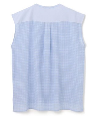 JOSEPH 【洗える】アクロスプリント×ジャージー　カットソー Sky blue